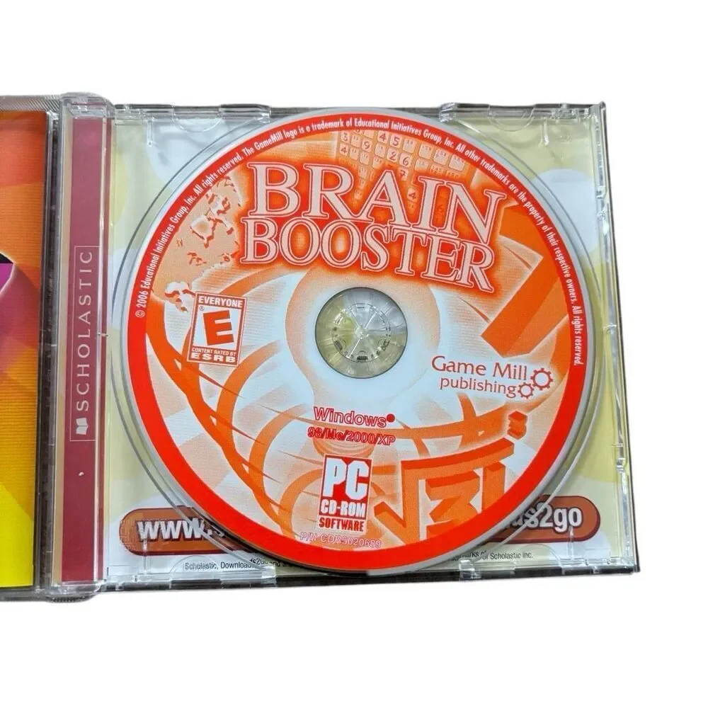 Brain Booster PC CD-ROM For Windows 98/Me/2000/XP